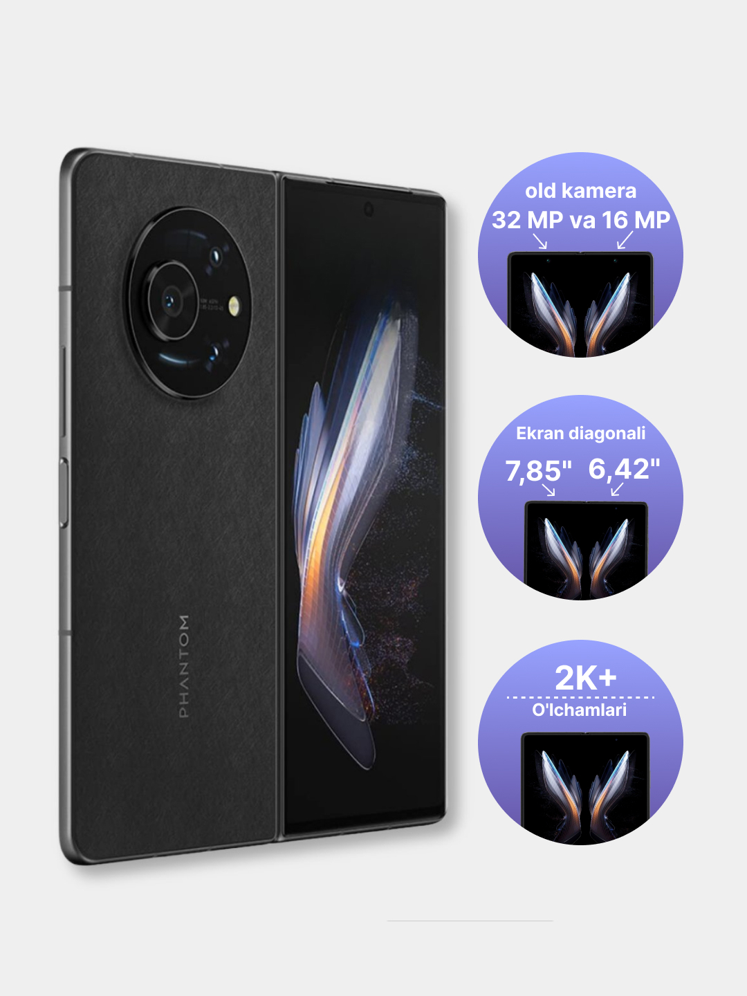 Смартфон tecno phantom v fold 2. Смартфон tecno phantom v fold 2