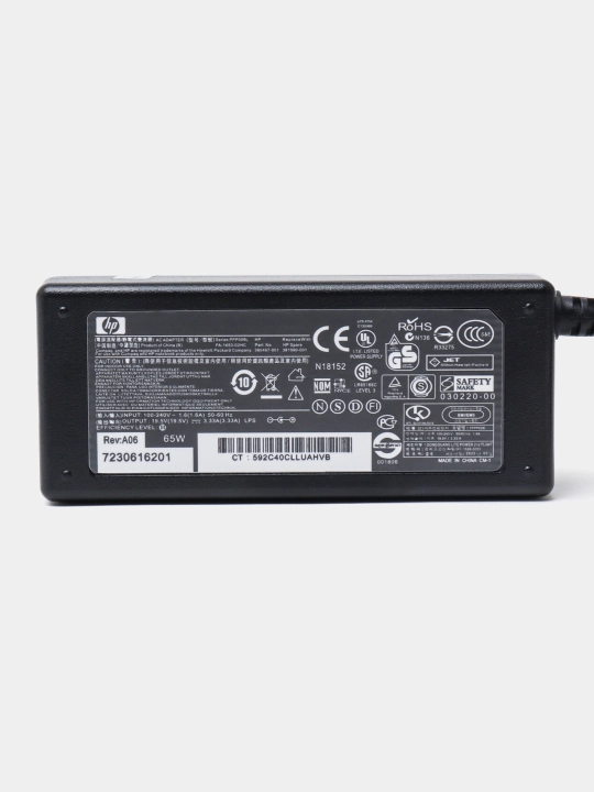 Зарядное устройство HP 19.5V 3.33A 65W, адаптер, блок питания для ноутбука