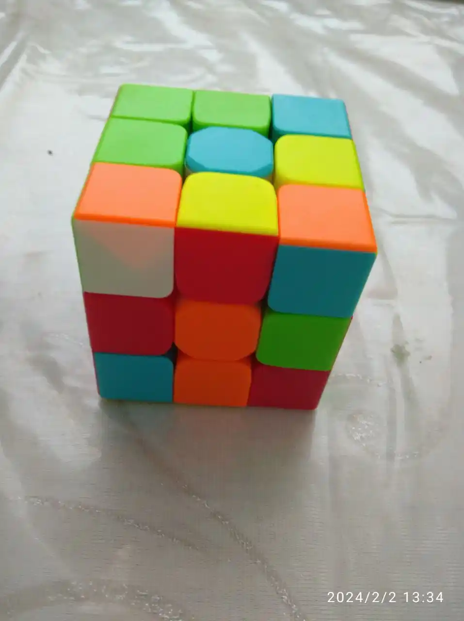 Кубик Рубика QY Speed Cube, Warrior S, 3 * 3 * 3