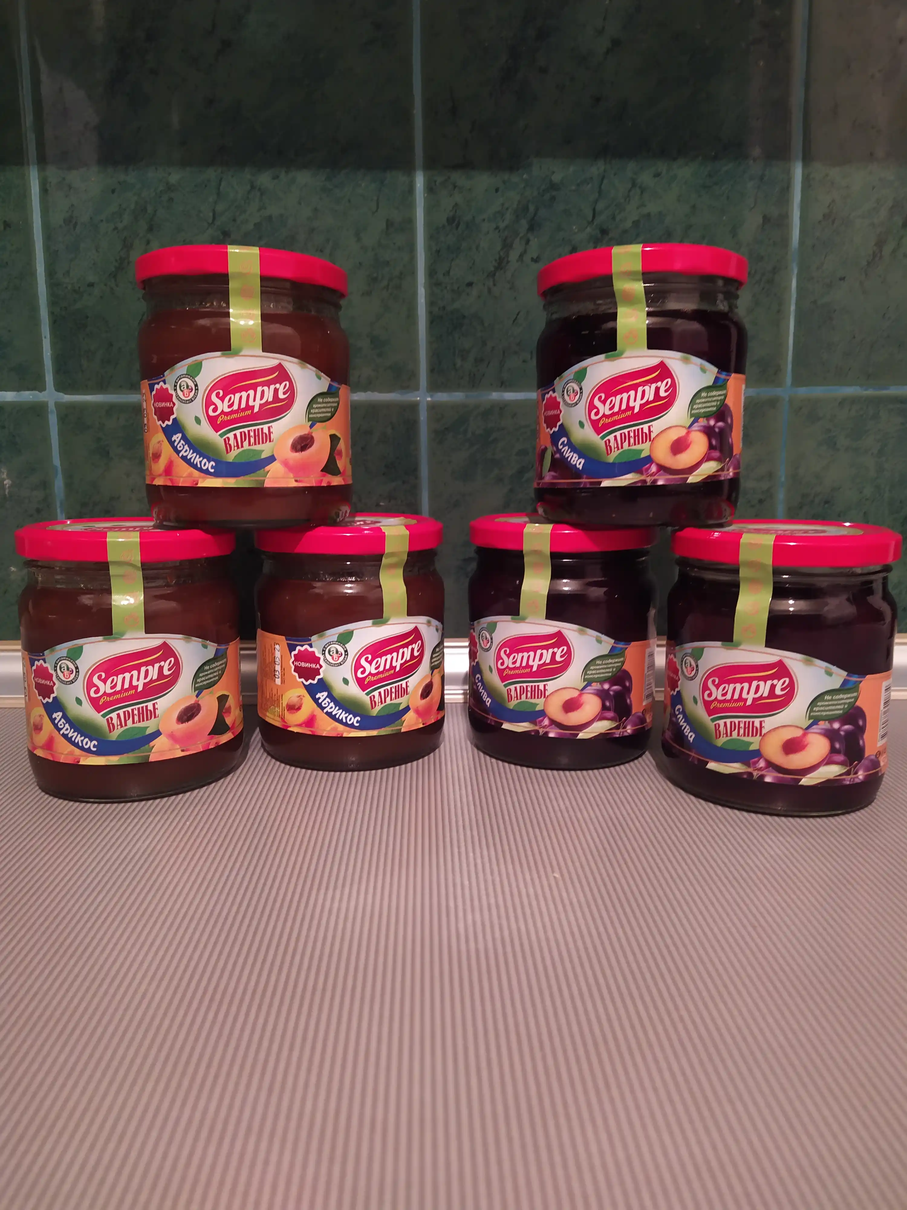 Murabbo Sempre o'rikdan, 480 gr