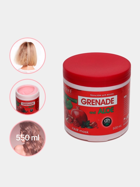 Бальзам для волос Doctor Fresh, для увлажнения, 550 мл