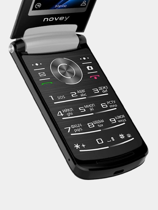 Мобильный телефон Novey Z550, раскладушка, IPS, 2 SIM, кнопочный телефон