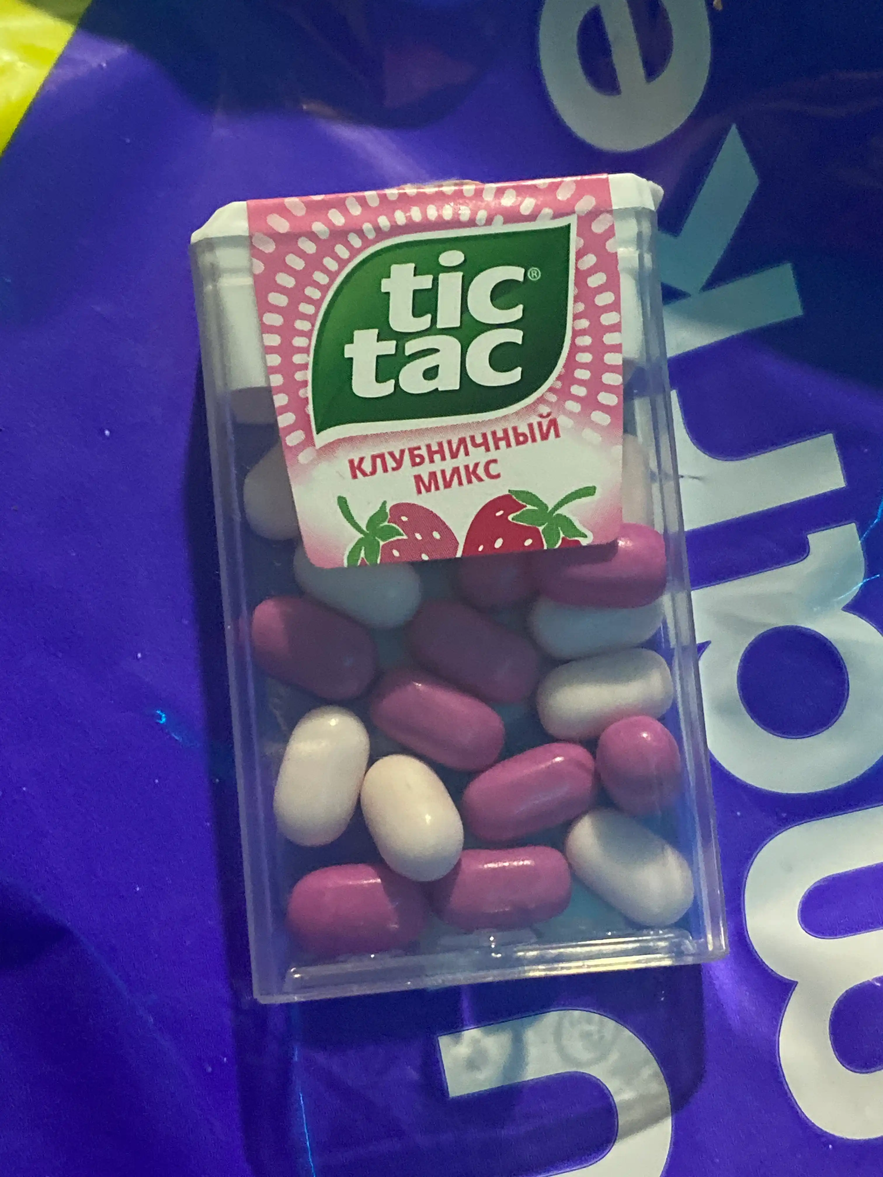 Драже Tic Tac Клубничный микс, 16 г