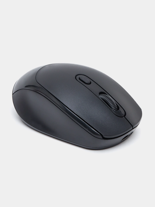 Simsiz Bluetooth sichqoncha zaryadlanuvchi ikkilamchi tartiblik noutbuk va kompyuter uchun