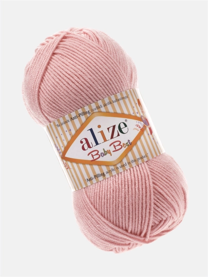 Нить для вязания Alize Baby best, 10% бамбук, 90% акрил 100 гр, 240 м