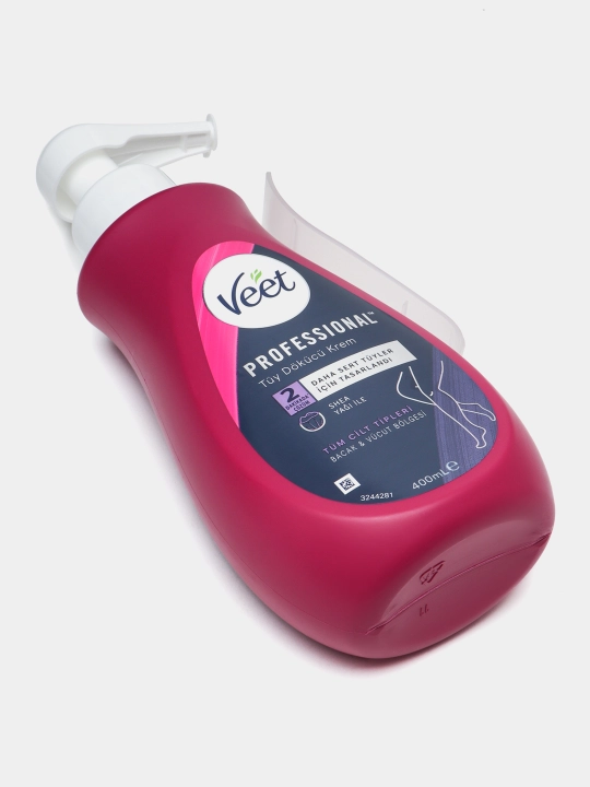 Крем для депиляции Veet Expert, масло ши и обогащен увлажняющим компонентом, 400 мл