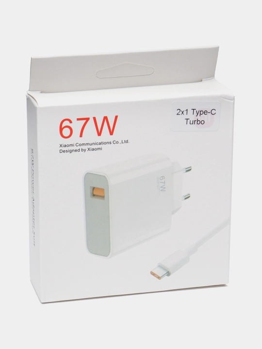 33w 67w 120w Type-C kabeli bilan Android uchun - 
