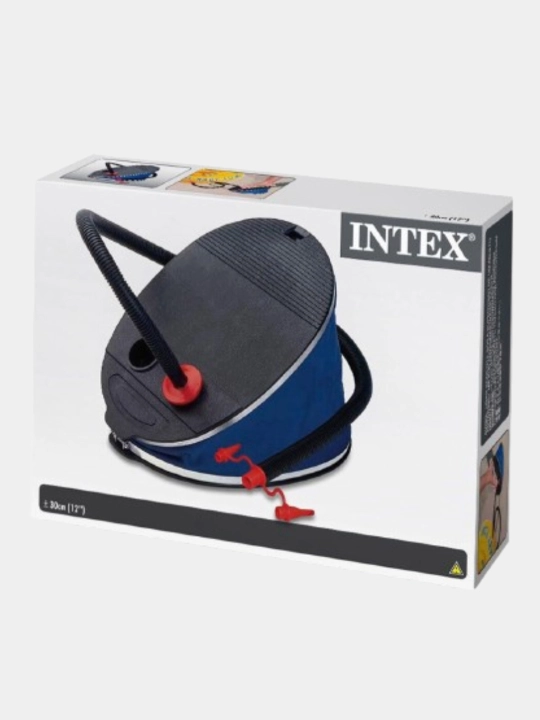 Ножной насос Intex 30 см, "Лягушка", объемом 5 литров