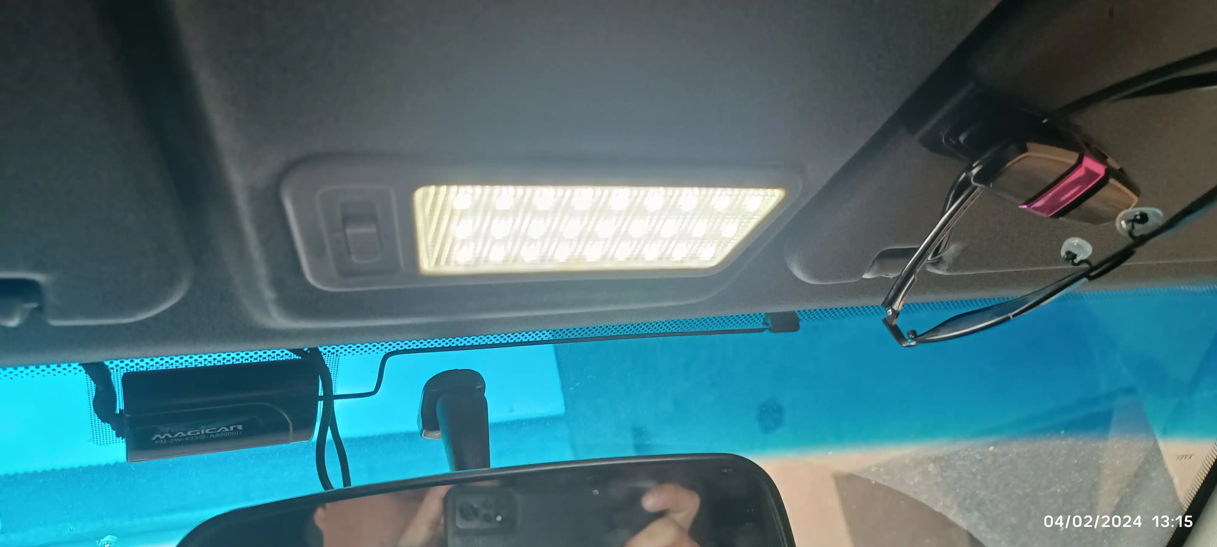 Plafonga svetodiodli LED ichki yoritish Matiz, Spark, Nexia 1-2, Lacetti, Gentra uchun 