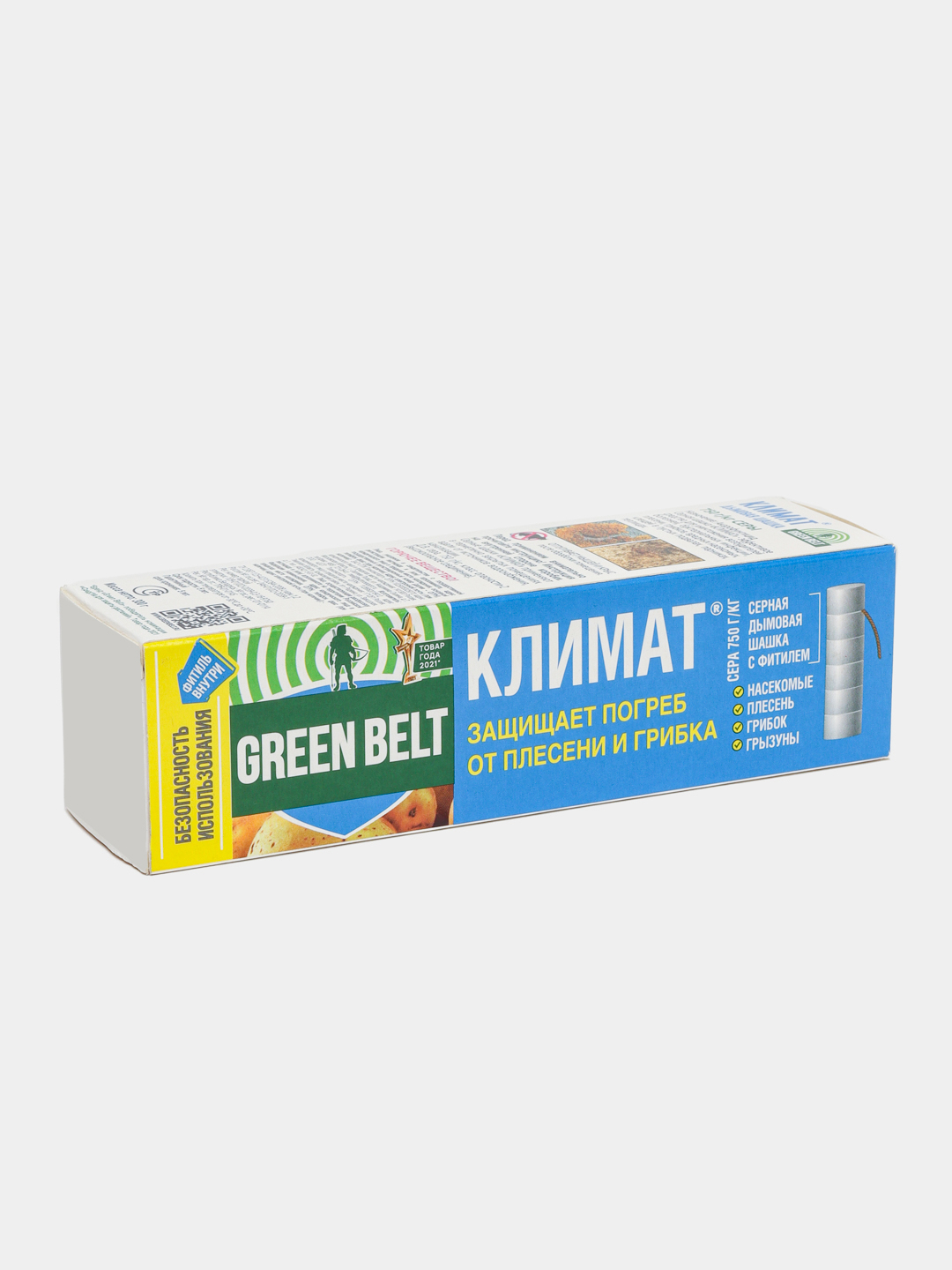 Серная дымовая шашка Green Belt 