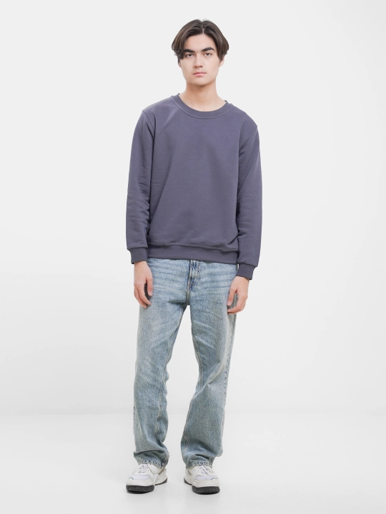 Свитшот базовый, унисекс, S - XXL - 