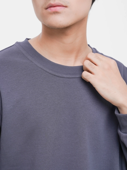 Свитшот базовый, унисекс, S - XXL