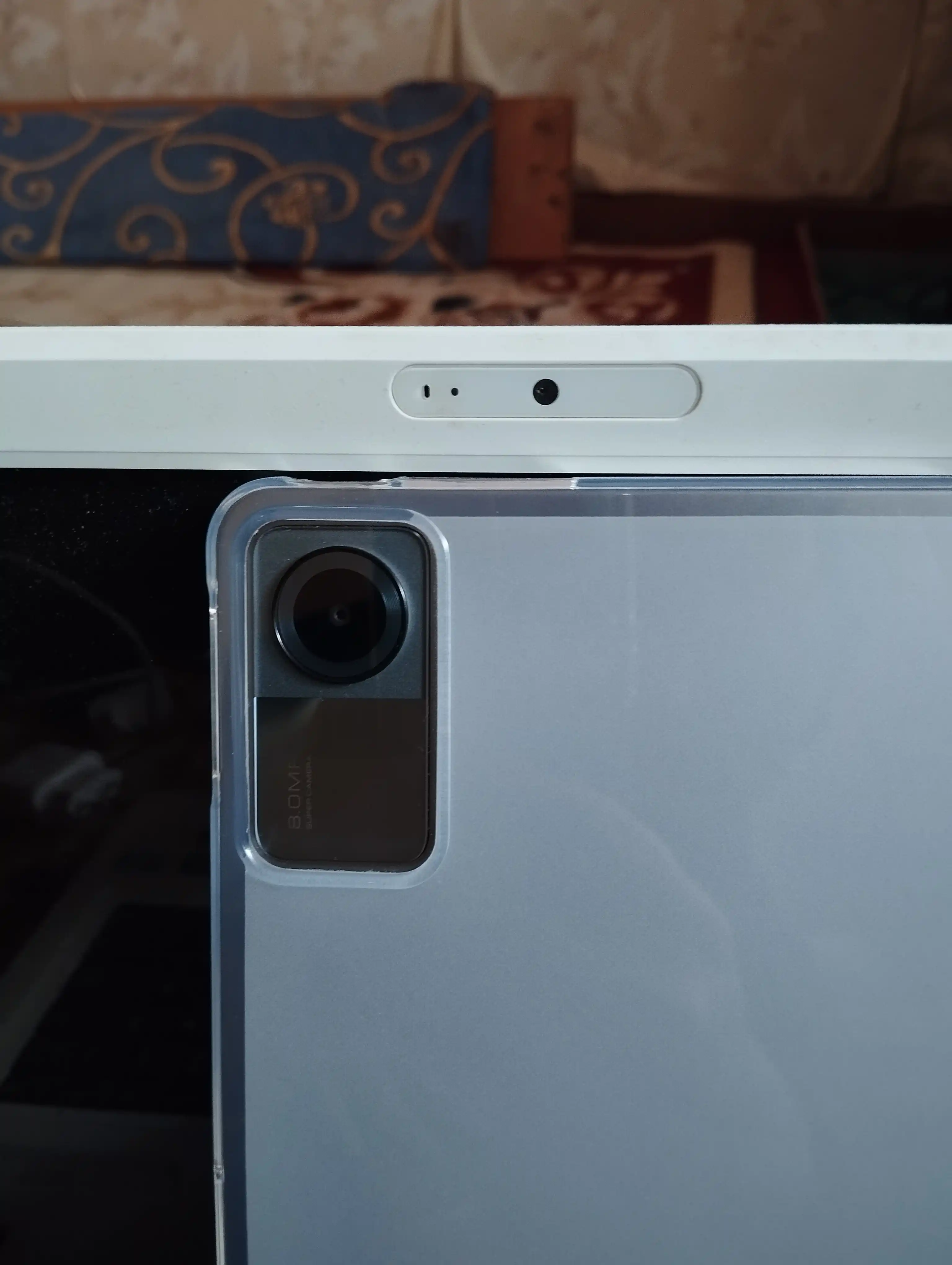 Чехол для Redmi Pad SE 8.7, 11, 2, Xiaomi Pad 7, 6, 5 ,Pro, прозрачный, Mi