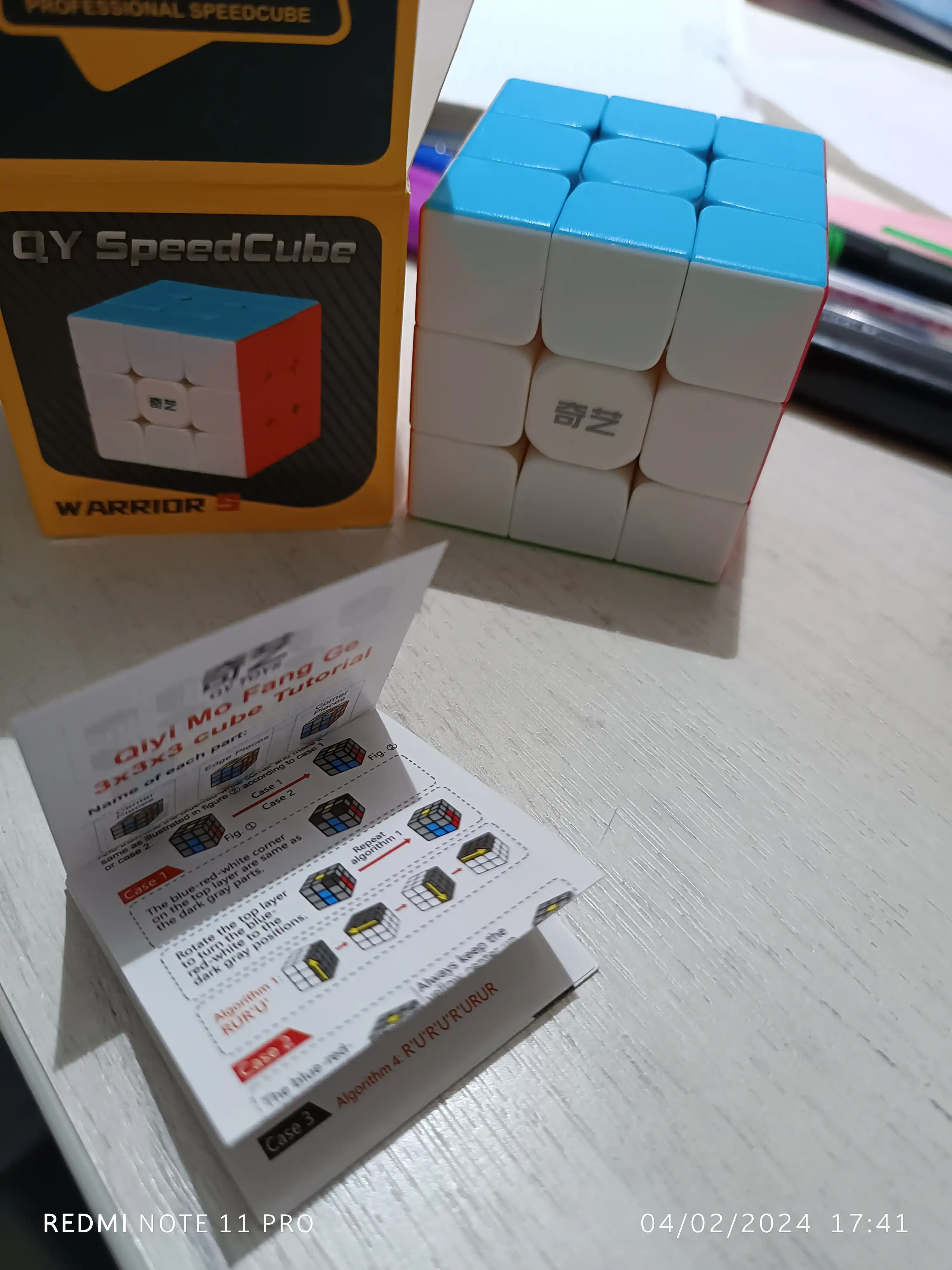 Кубик Рубика QY Speed Cube, Warrior S, 3 * 3 * 3