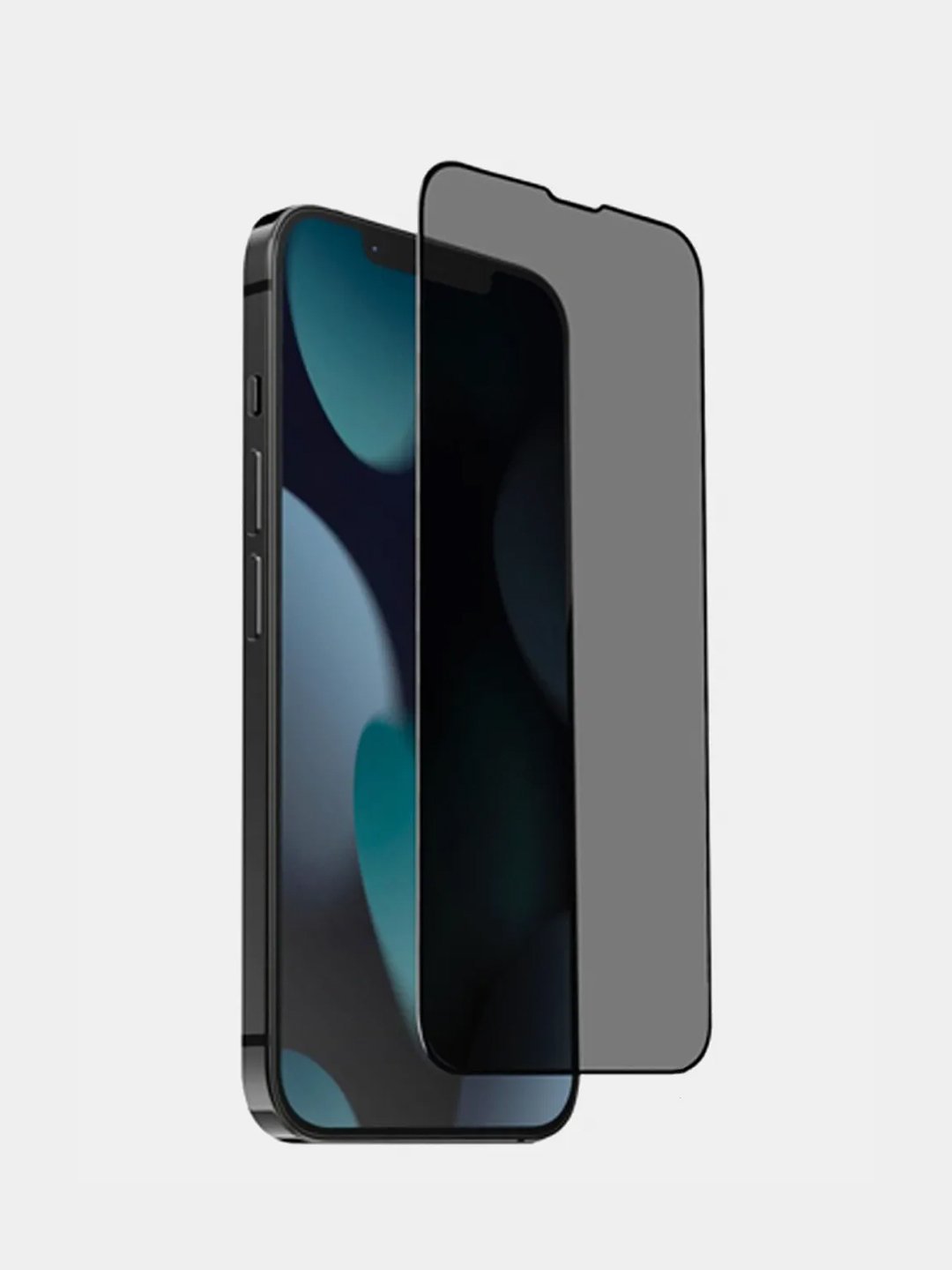 Защитное стекло aнтишпион тонировка для iPhone 11, XR, 12, 13, 14, 15 ...