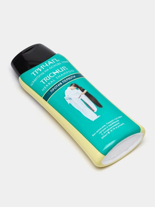 Trichup, против перхоти, Шампунь на основе трав, Herbal Shampoo, 200 мл