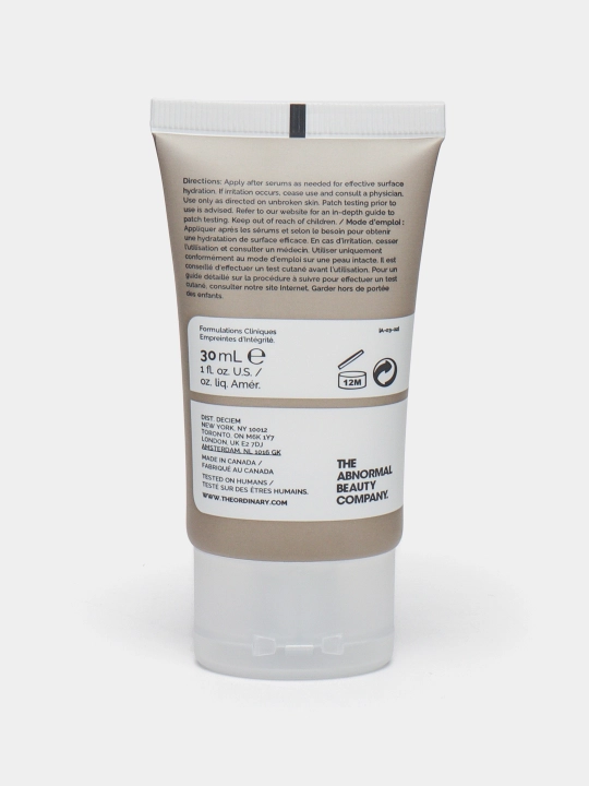 Gialuron kislotasi bilan namlovchi krem The ordinary  Natural Moisturizing Factors + HA,