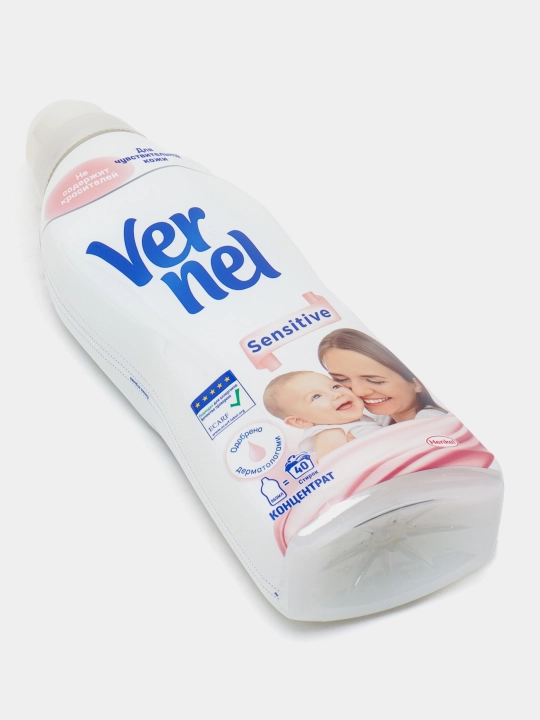 Кондиционер для белья Vernel Max Sensitive, 960 мл