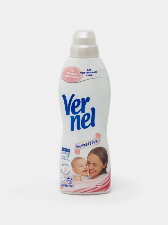 Кондиционер для белья Vernel Max Sensitive, 960 мл