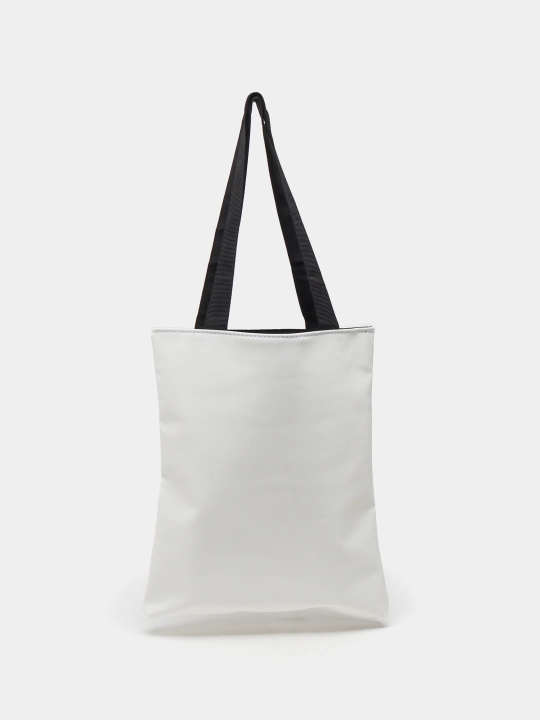 Ayollar uchun sumka-shopper, yelkama, eko charm