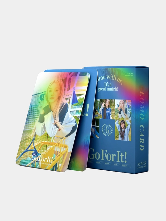Golografik LOMO kolleksion kartalari K-POP G I-DLE, 55 dona, "GIDLE"