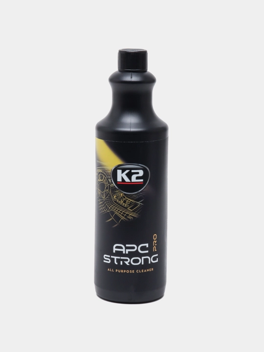 Очиститель-концентрат 1:80 для ковров, ткани, пластика, винила  K2 APC STRONG PRO, 1 л