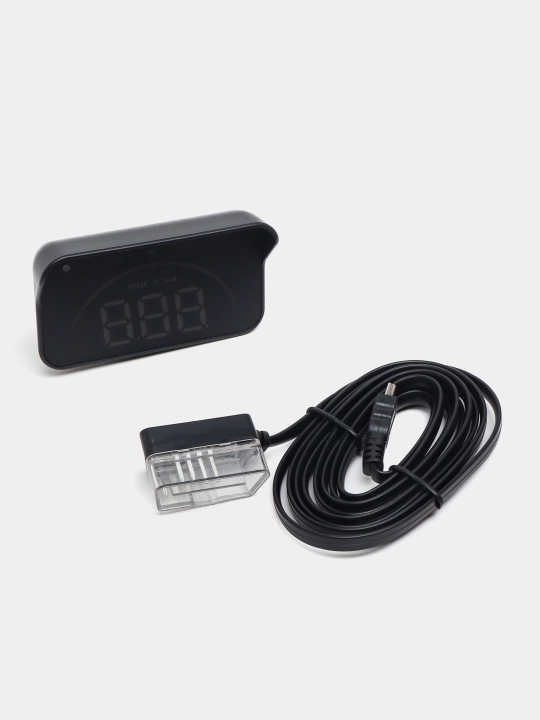 Спидометр, проектор скорости на лобовое стекло, HUD OBD2, цифровой дисплей - 