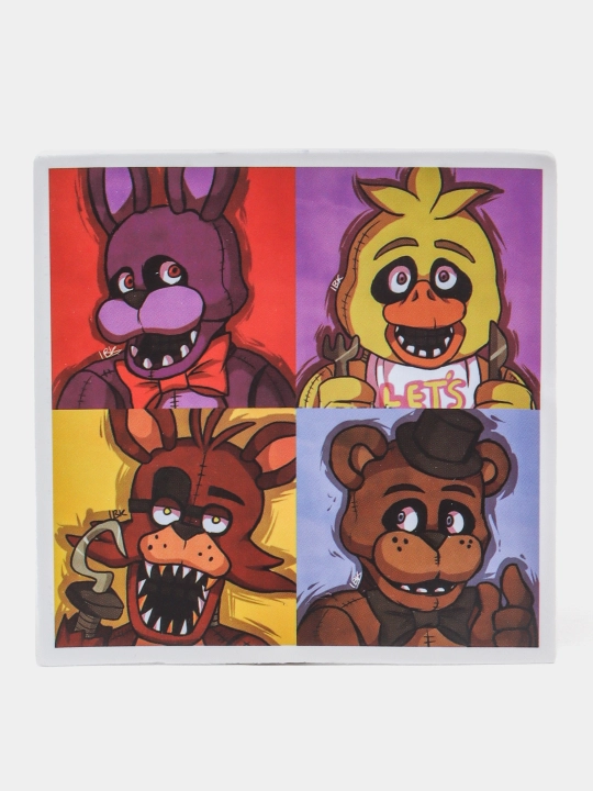 Наклейки "FNAF", 10 случайных стикеров