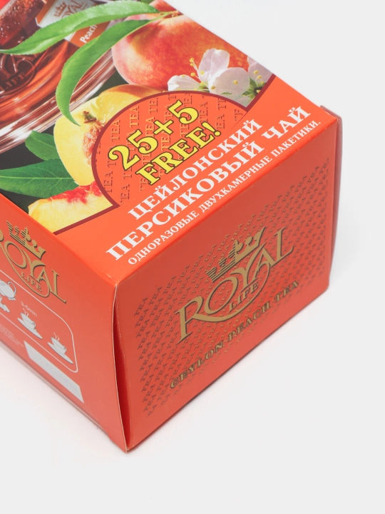 Чай Royal Life Peach Tea, 30 пакетиков