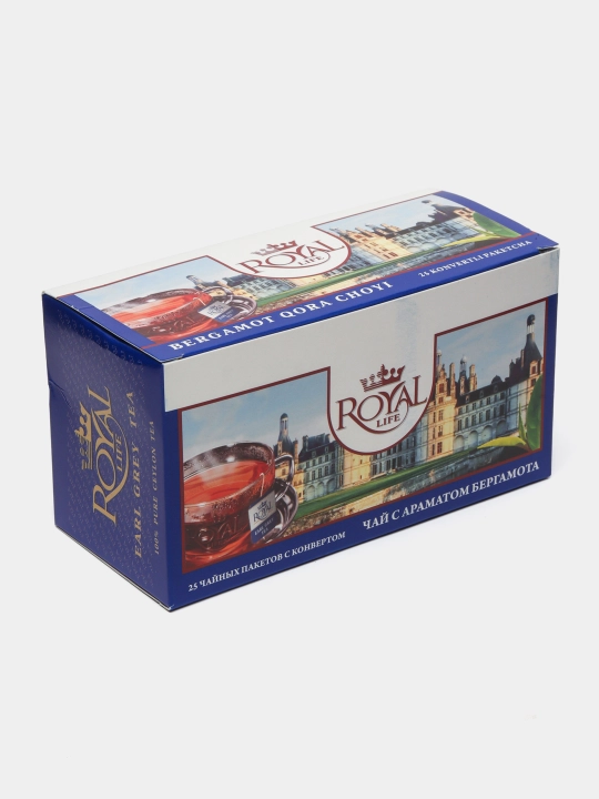 Чай Royal Life Earl Grey, 25 пакетиков