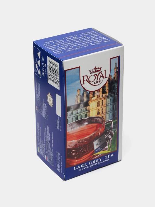 Чай Royal Life Earl Grey, 25 пакетиков - 