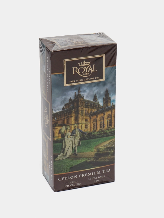 Чай Royal Life Сeylon, 25 пакетиков, 50 г - 