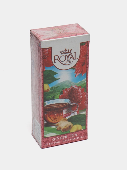 Чай Royal Life Ginger Tea, 25 пакетиков - 