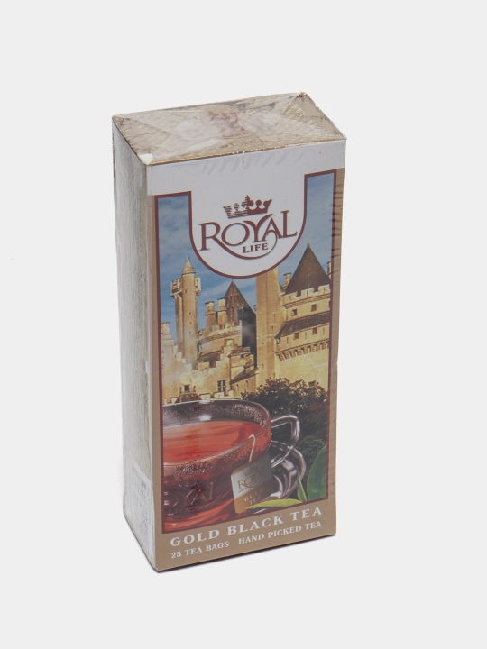Чай Royal Life Gold, 25 пакетиков, 150 г - 