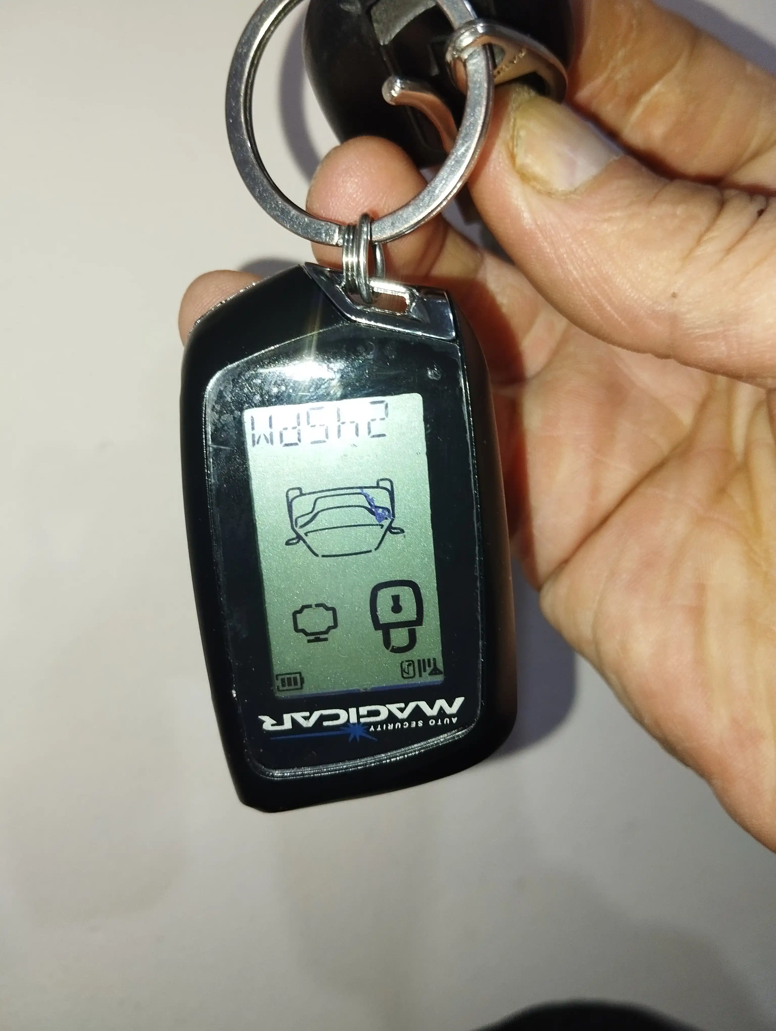 Magicar 905 masofadan boshqarish pulti uchun korpus, avtomobil signalizatsiya breloki
