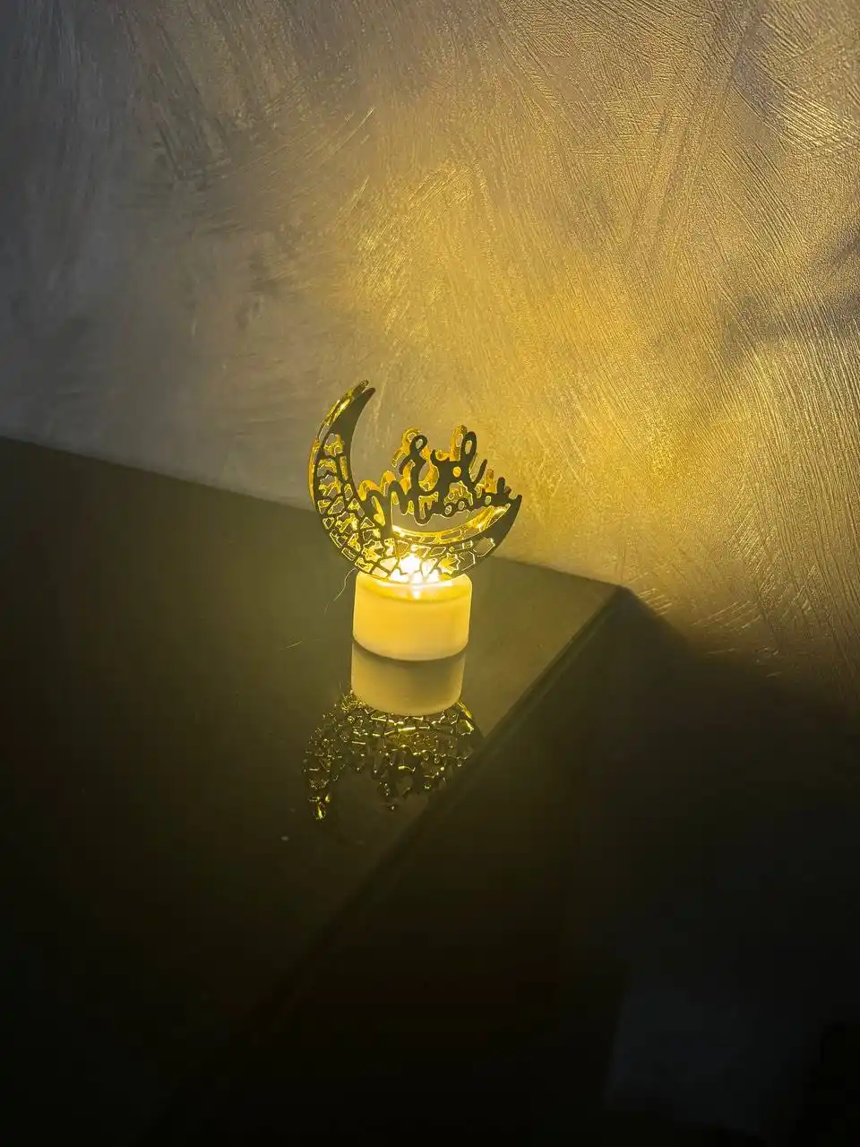 Ramazon sun'iy tungi bezak Creative Chic Oy Stol chiroq EID Muborak