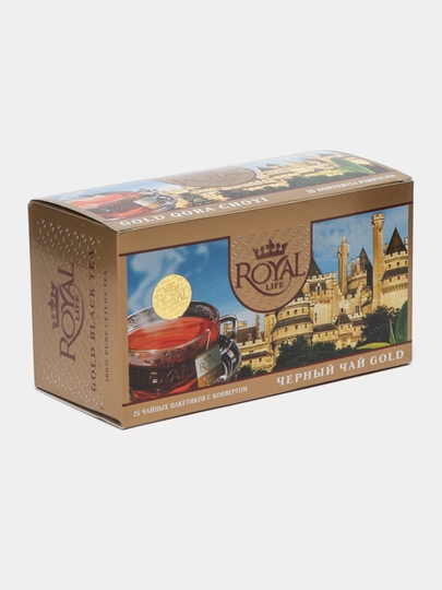 Чай Royal Life Gold, 25 пакетиков — ROYALT-P0D6BA5