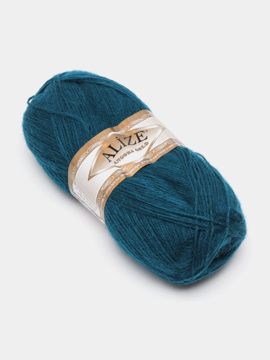 Нить для вязания Angora gold, 20% шерсть 80% акрил, 100 гр, 550 м
