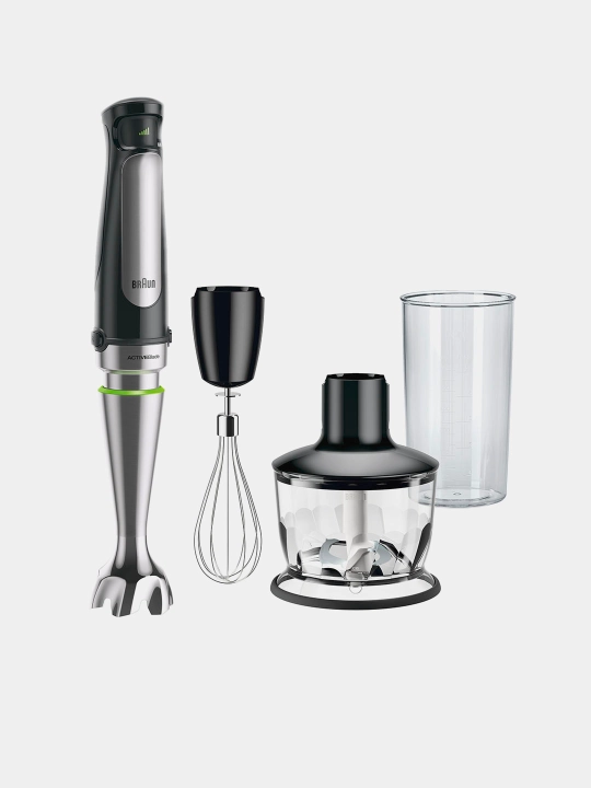 Braun MQ7035 850 Vt qo‘l blenderi ActiveBlade SmartSpeed PowerBell Plus