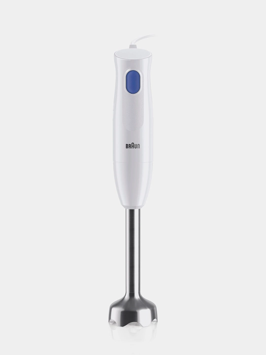 Qoʻl blenderi Braun MQ10.202MWH MultiQuick 1, 450 Vt, venchik va maydalagich bilan