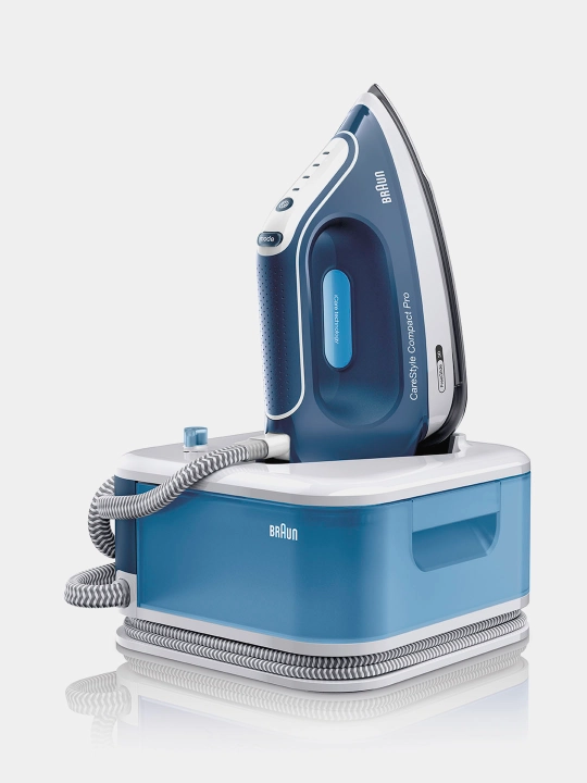 Braun IS2565BL CareStyle Compact Pro bug‘ generatori, 2400 Vt, DoubleSteam, FreeGlide 3D