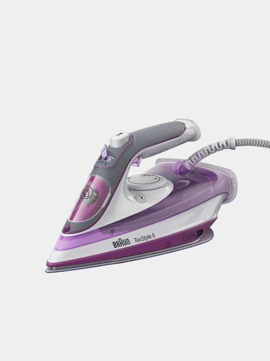Dazmol Braun SI5037VI TexStyle 5, bug'li, 2700 Vt, SuperCeramic 3D FreeGlide