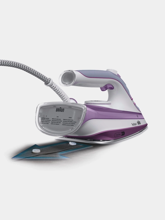 Dazmol Braun SI5037VI TexStyle 5, bug'li, 2700 Vt, SuperCeramic 3D FreeGlide