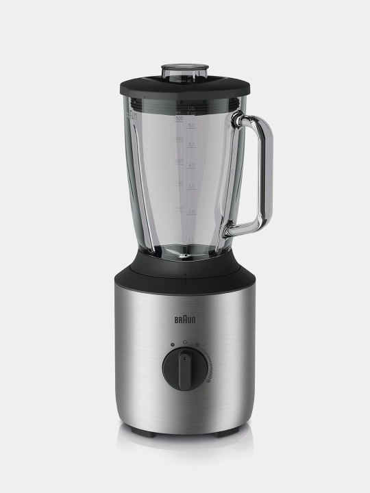 Statsionar blender Braun JB3272SI PowerBlend 3, 800 Vt, 1,5 l shisha idish