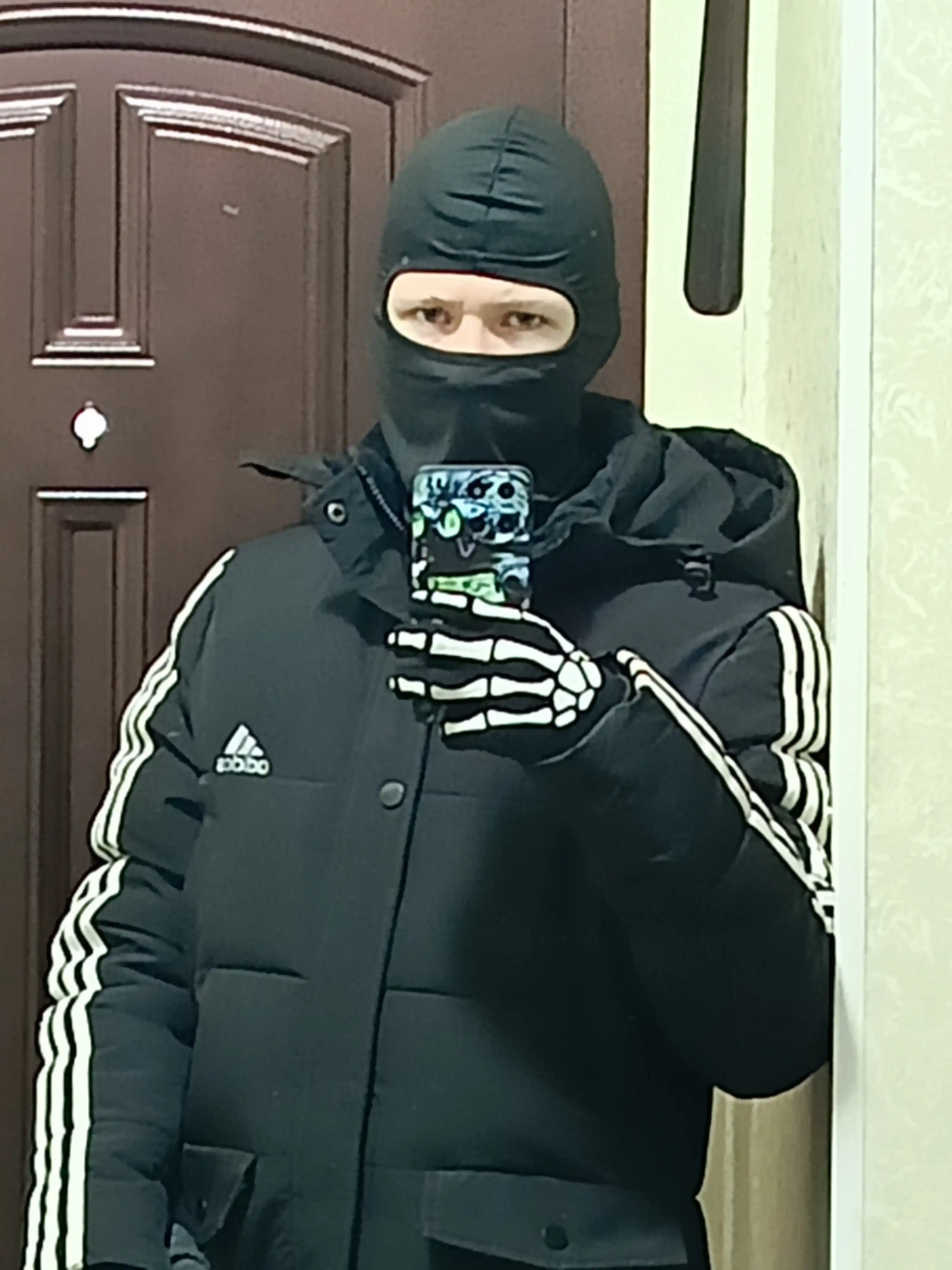 Balaklava shlem osti, universal, niqob