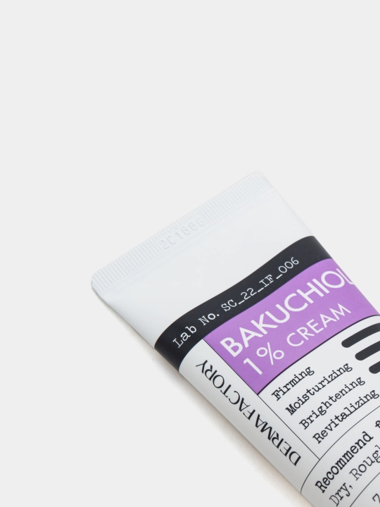 Крем от морщин и пигментации с Бакучиолом Derma Factory Bakuchiol 1% Cream, 30 г