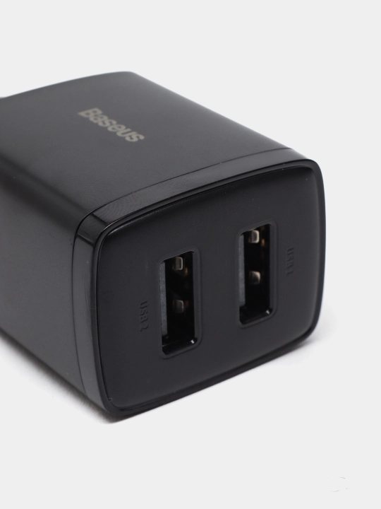 Сетевое зарядное устройство Baseus CCXJ010201, CCXJ010202 Compact Charger 2U 10.5W