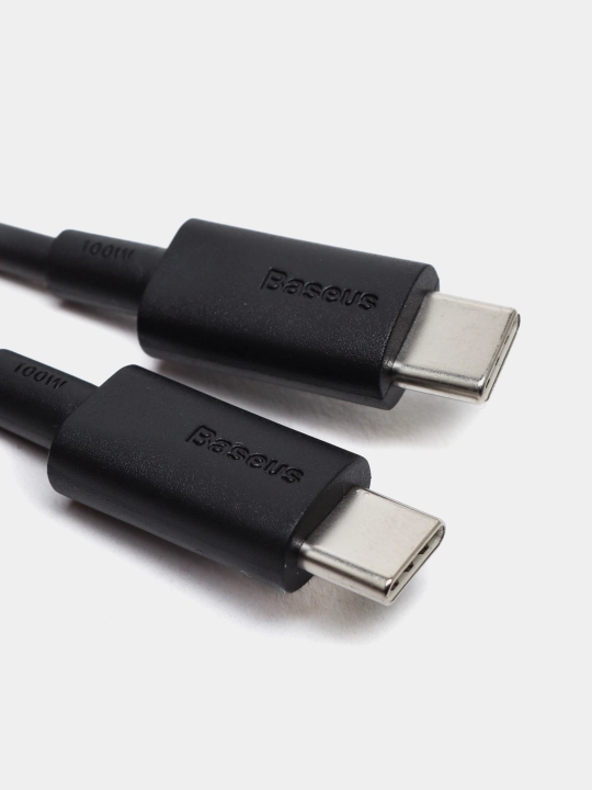Сетевое зарядное устройство Baseus GaN5 Pro Fast Charger 2C+U 65 Вт EU 1 м с кабелем