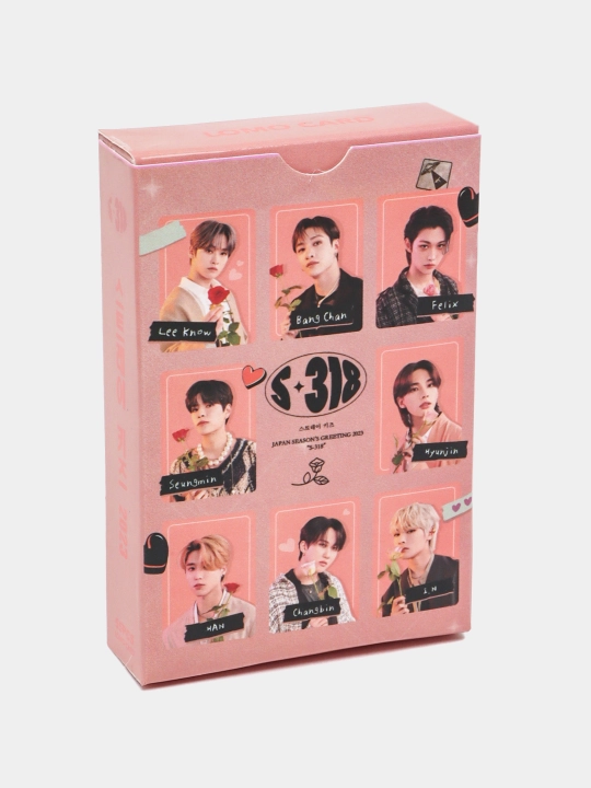 Коллекционные LOMO карточки K-POP Stray Kids, 55 шт