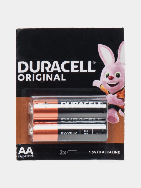 Батарейки Duracell, AA 2X10CRD MON, пальчиковые, 2 шт - 